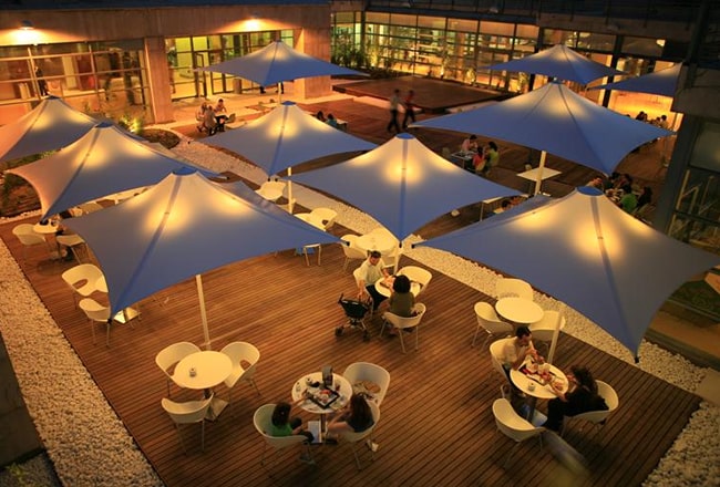 Architectural Tensile Structure - Roof Insulation